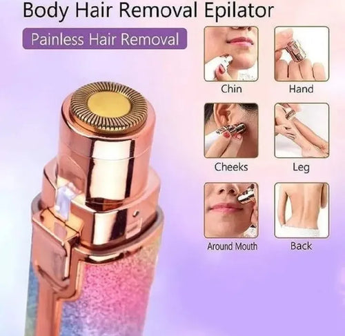 2-in-1 Facial Hair Remover & Eyebrow Trimmer