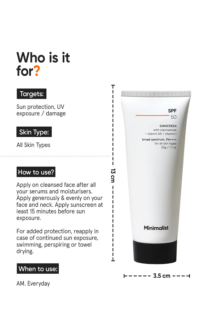 SPF 50 Sunscreen
